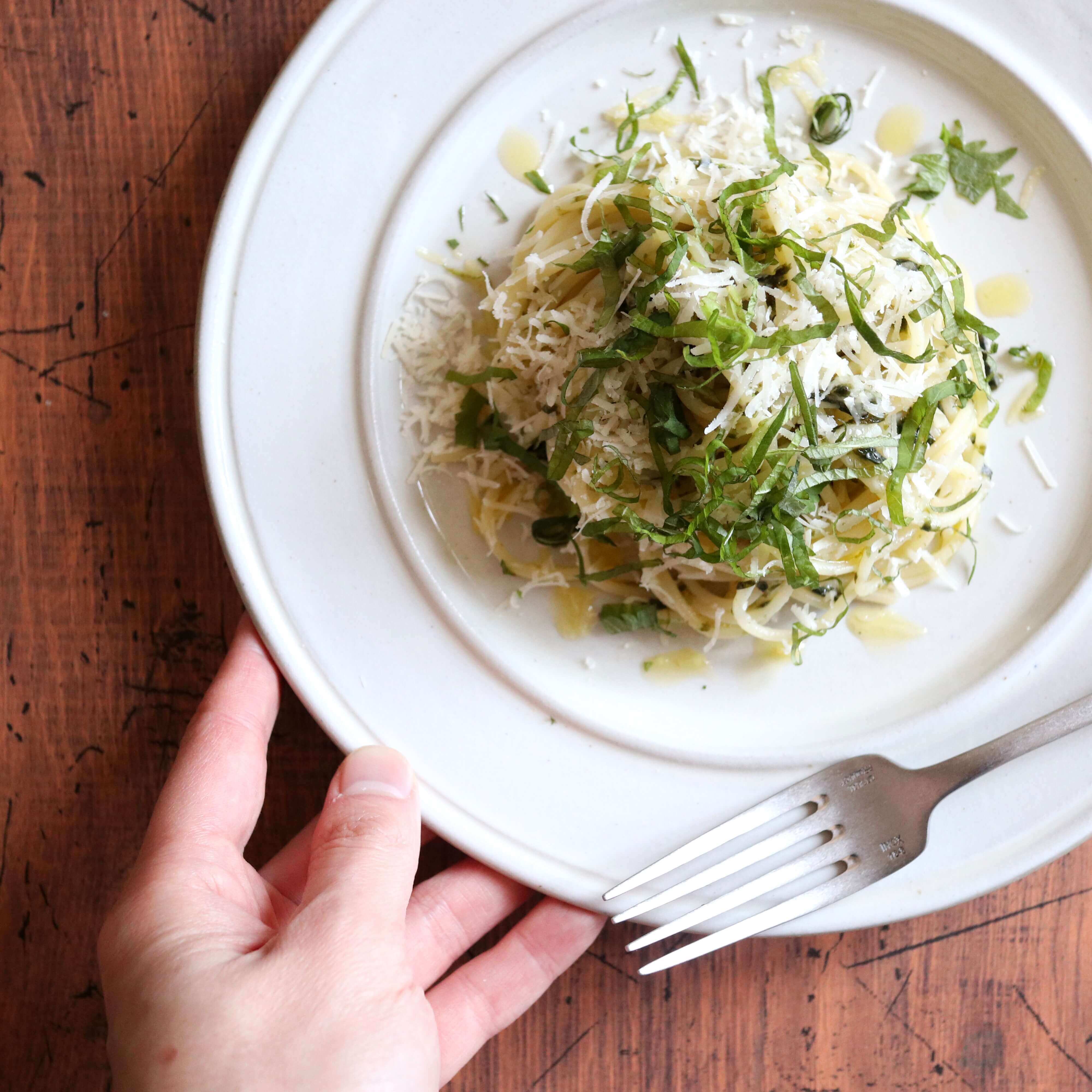 超簡単 海苔チーズパスタのレシピ Binanpasta