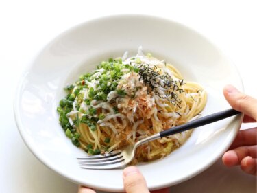 【10分で簡単】しらすと白菜のパスタのレシピ/作り方